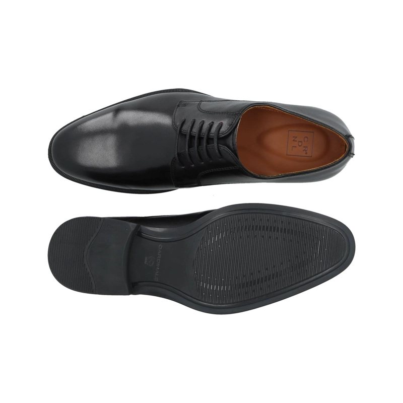 ZAPATOS HOMBRE CUERO DUNDALK-0-01 NEGRO - 3
