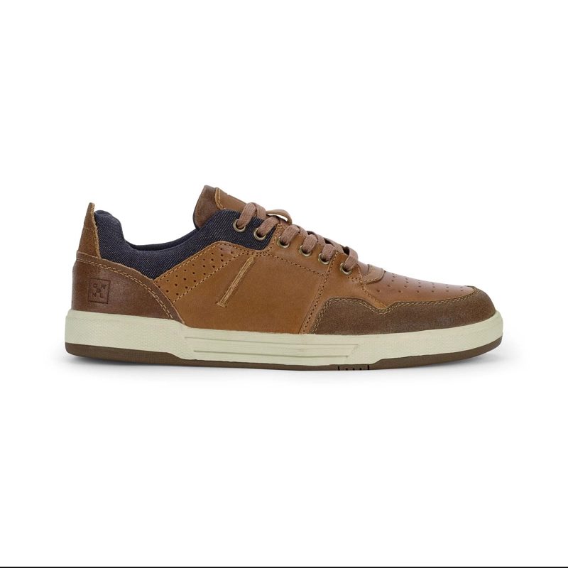 ZAPATILLAS HOMBRE CUERO GUNWALE-0-02 BRANDY - 2