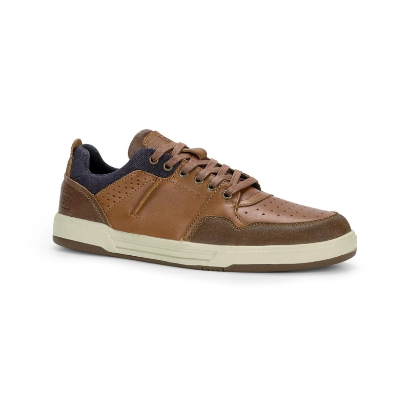 ZAPATILLAS HOMBRE CUERO GUNWALE-0-02 BRANDY - 7