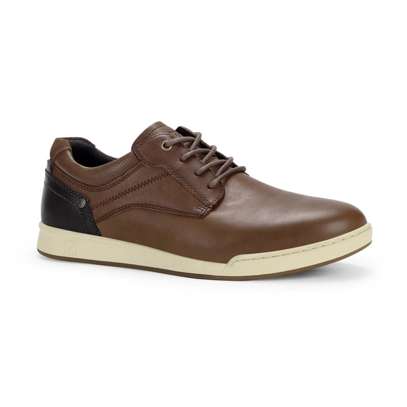 ZAPATOS HOMBRE CUERO CRAM CAFE CARDINALE - 6