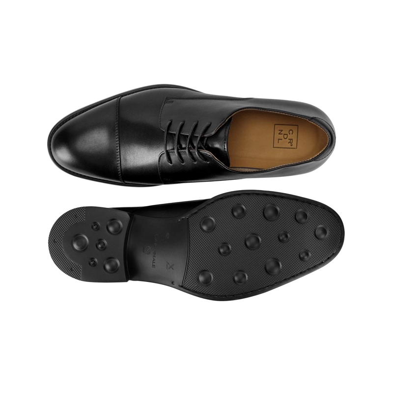 ZAPATOS FORMALES DERBY X-LIGHT HOMBRE CUERO AIRFORD-0-04 NEGRO ['TEXTIL Y CUERO'] - 3