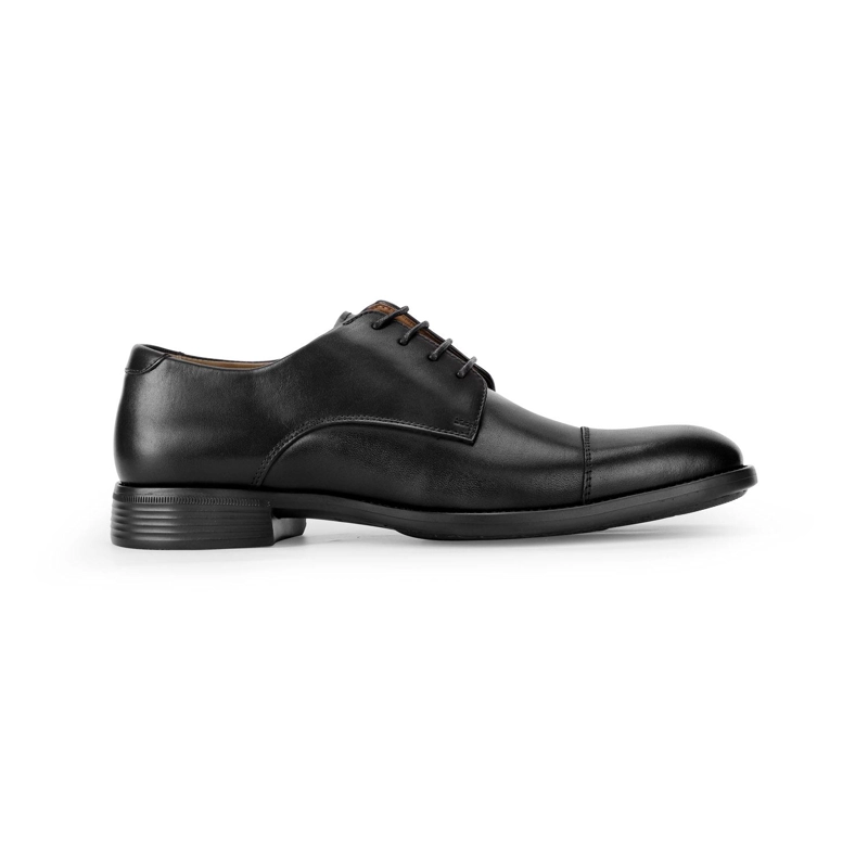 ZAPATOS FORMALES DERBY X-LIGHT HOMBRE CUERO AIRFORD-0-04 NEGRO ['TEXTIL Y CUERO'] - 4