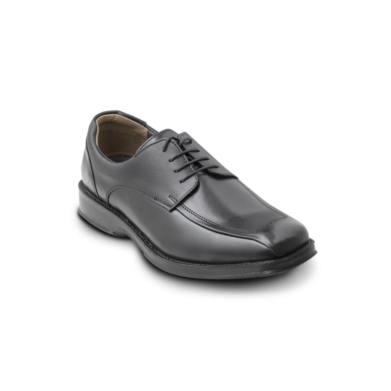 ZAPATOS HOMBRE CUERO 24 FLEX FINANCIAL-0-51-NEGRO - 1