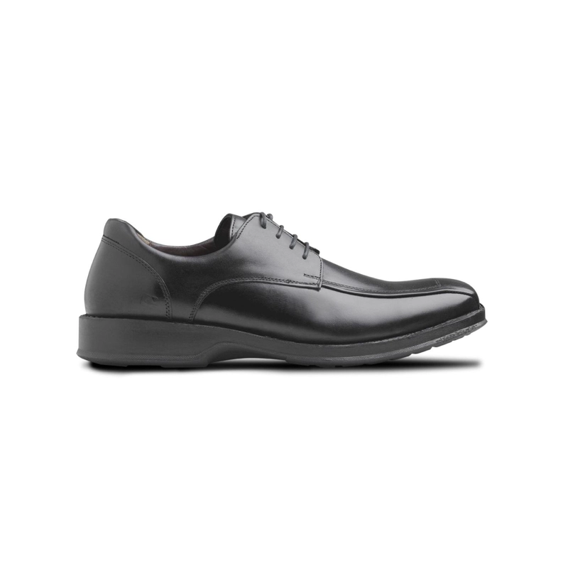 ZAPATOS HOMBRE CUERO 24 FLEX FINANCIAL-0-51-NEGRO - 2