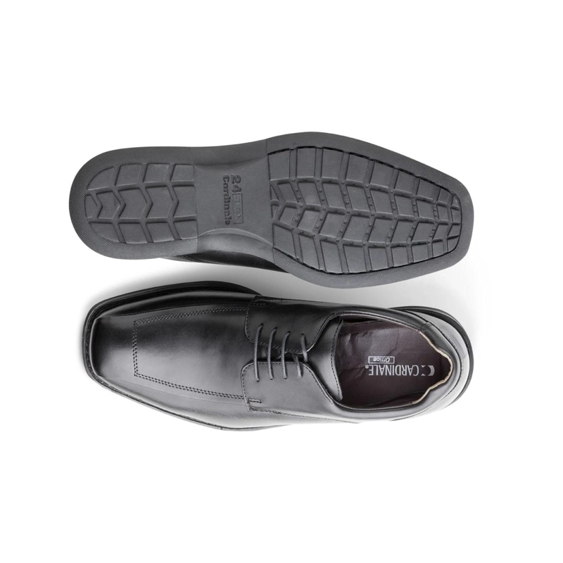 ZAPATOS HOMBRE CUERO 24 FLEX FINANCIAL-0-51-NEGRO - 3