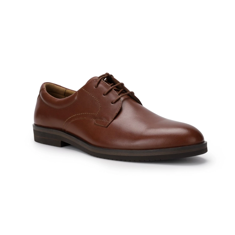 ZAPATOS HOMBRE CUERO BALTIMORE-0-02 BRANDY - 1