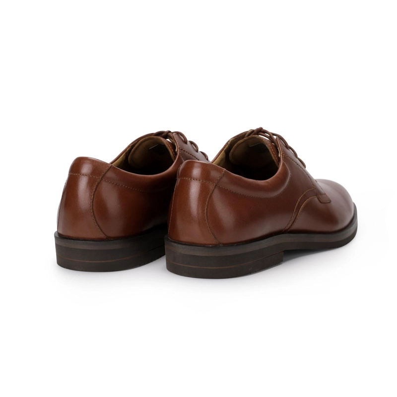 ZAPATOS HOMBRE CUERO BALTIMORE-0-02 BRANDY - 5