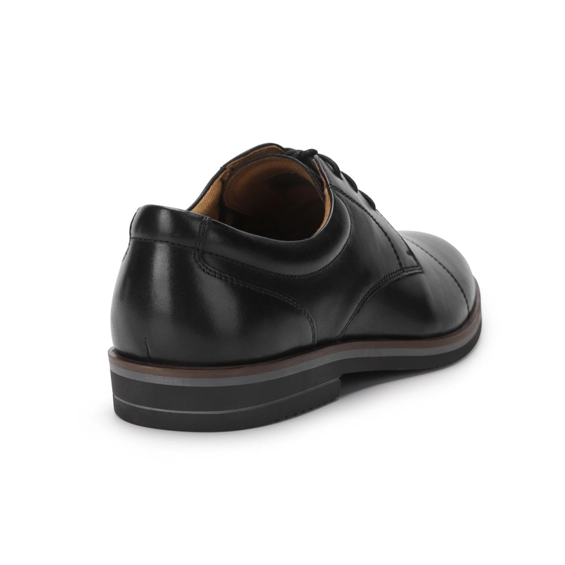 ZAPATOS HOMBRE CUERO BALTIMORE-0-01 NEGRO - 4