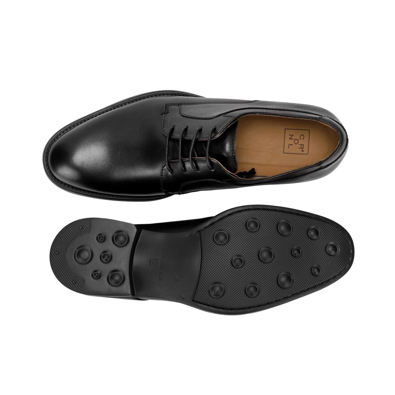 ZAPATOS FORMALES DERBY X-LIGHT HOMBRE CUERO AIRFORD-0-02 NEGRO ['TEXTIL Y CUERO'] - 1