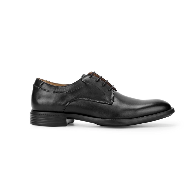 ZAPATOS FORMALES DERBY X-LIGHT HOMBRE CUERO AIRFORD-0-02 NEGRO ['TEXTIL Y CUERO'] - 2