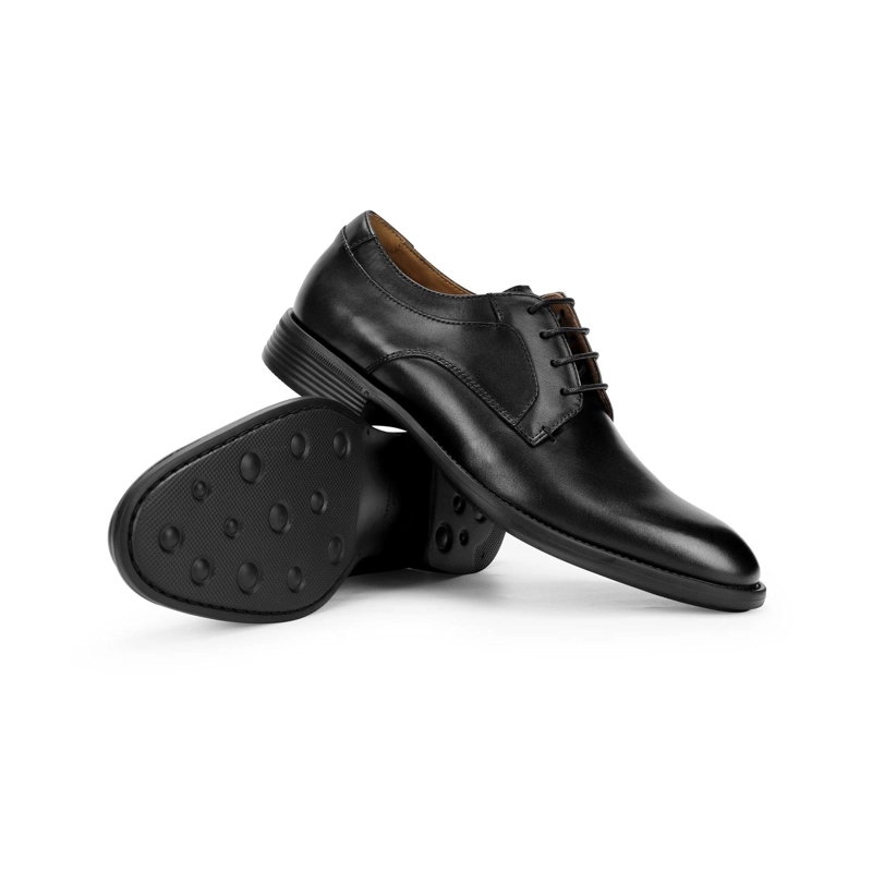 ZAPATOS FORMALES DERBY X-LIGHT HOMBRE CUERO AIRFORD-0-02 NEGRO ['TEXTIL Y CUERO'] - 4