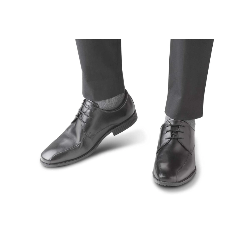 ZAPATOS HOMBRE CUERO 24 FLEX PIAMONTE-0-01-NEGRO ['CUERO Y TEXTIL'] - 4