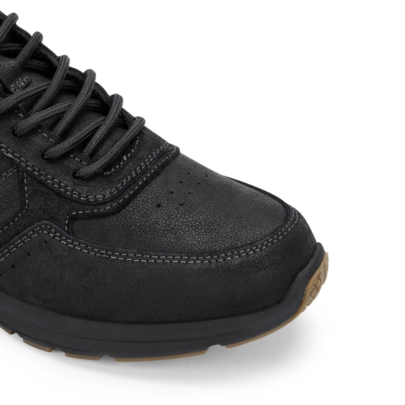 ZAPATILLAS HOMBRE CUERO NORWEST-0-03 NEGRO - 5