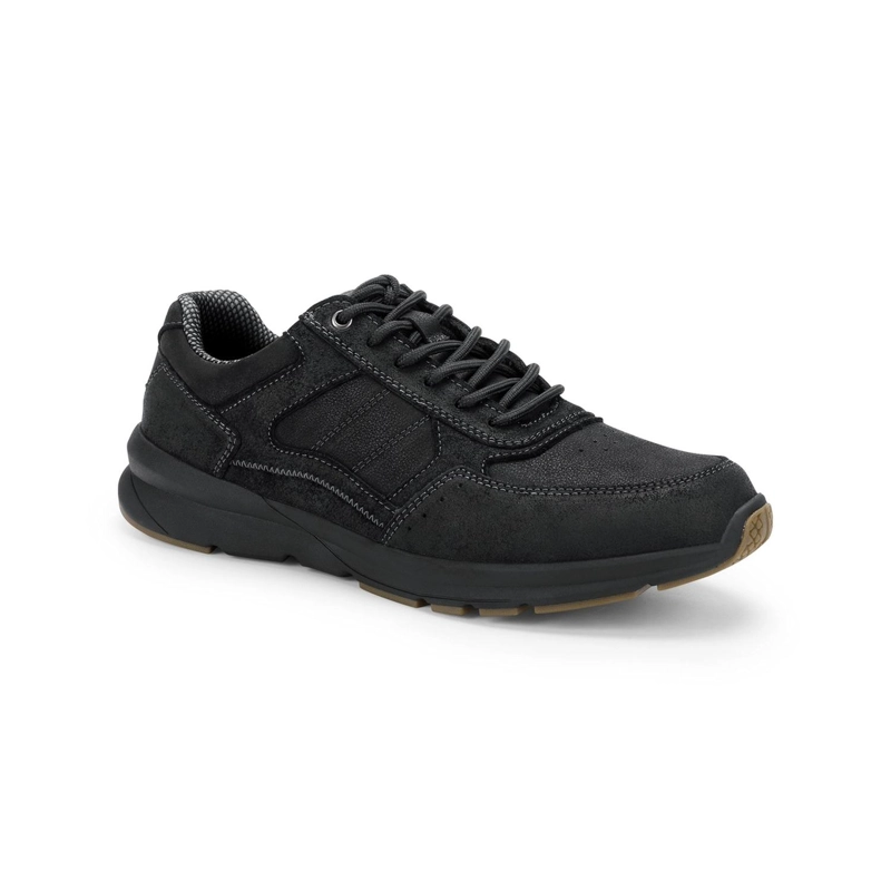 ZAPATILLAS HOMBRE CUERO NORWEST-0-03 NEGRO - 7