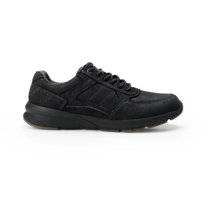 ZAPATILLAS HOMBRE CUERO NORWEST-0-03 NEGRO - 8
