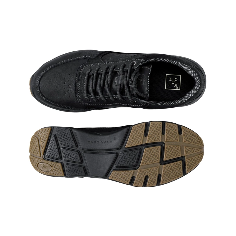 ZAPATILLAS HOMBRE CUERO NORWEST-0-03 NEGRO - 9