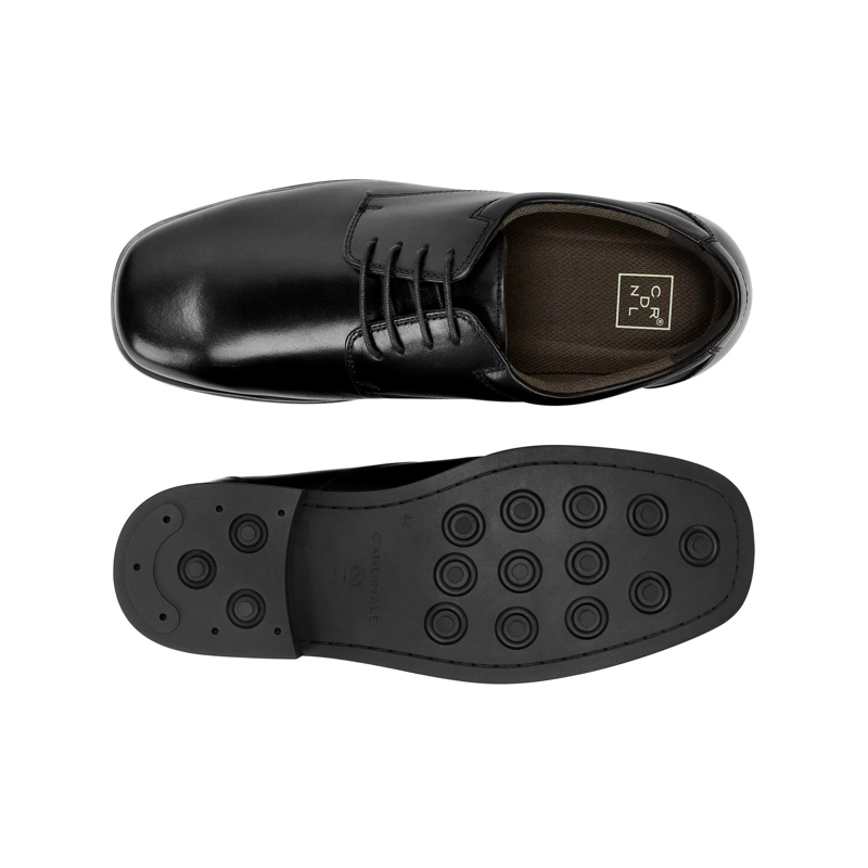 ZAPATOS GRANDES HOMBRE CUERO TWISTER XL-0-50 NEGRO - 3