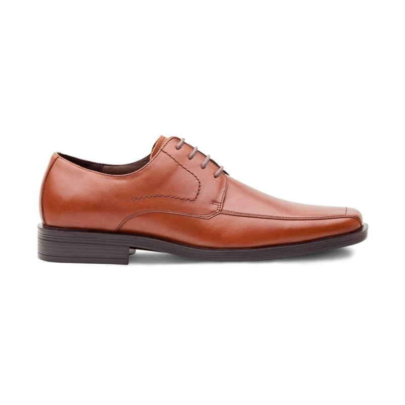 ZAPATOS HOMBRE CUERO ZURICH-0-01-BRANDY - 2