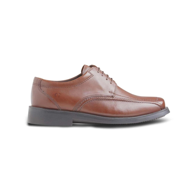 ZAPATOS HOMBRE CUERO 24 FLEX TWISTER-0-70-BRANDY ['CUERO Y TEXTIL'] - 2