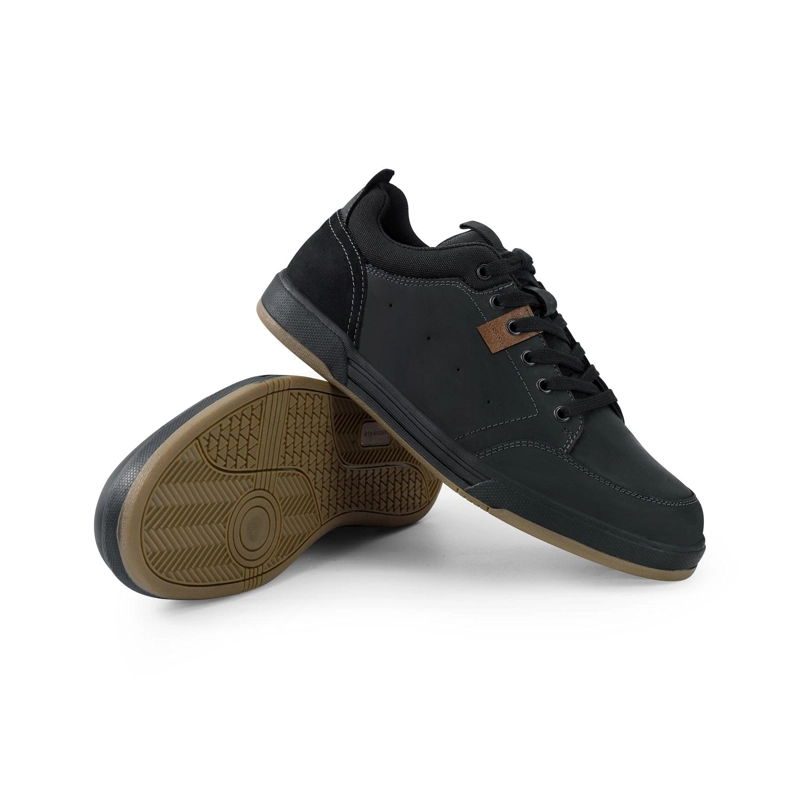 ZAPATILLAS HOMBRE CUERO GUNWALE-0-01 NEGRO - 6