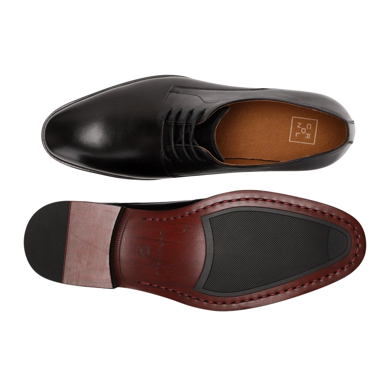 ZAPATOS HOMBRE CORDONES CUERO GRANIER-0-86 NEGRO - 3