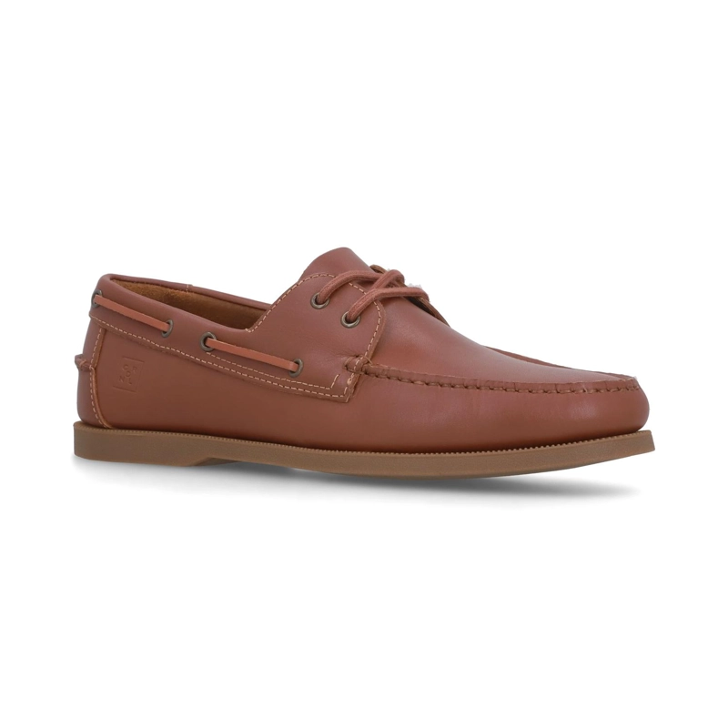 ZAPATOS MOCASIN NAUTICO HOMBRE CUERO DOCKSIDE-0-05 BRANDY ['CUERO'] - 1