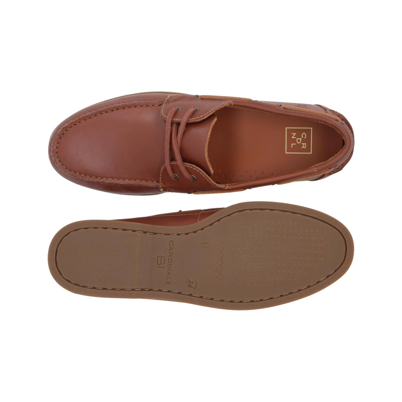 ZAPATOS MOCASIN NAUTICO HOMBRE CUERO DOCKSIDE-0-05 BRANDY ['CUERO'] - 3