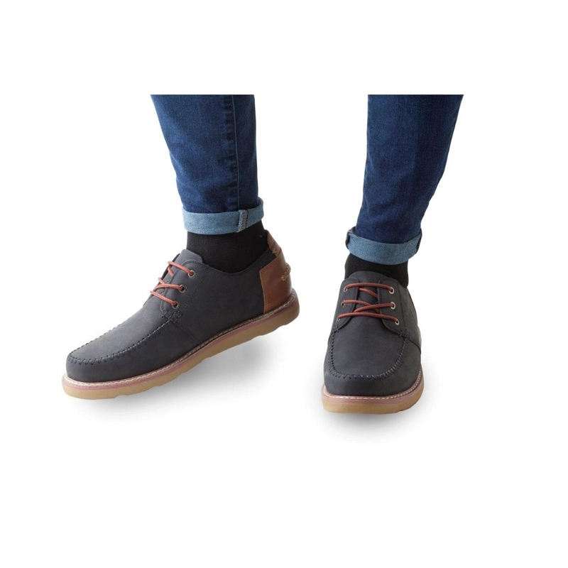 ZAPATOS HOMBRE CUERO 24 FLEX PARQUE-0-06-NEGRO B - 4