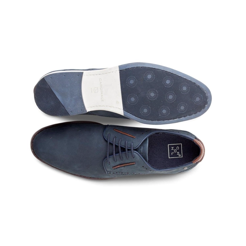 ZAPATOS HOMBRE CUERO NANTES-0-68-AZUL - 3