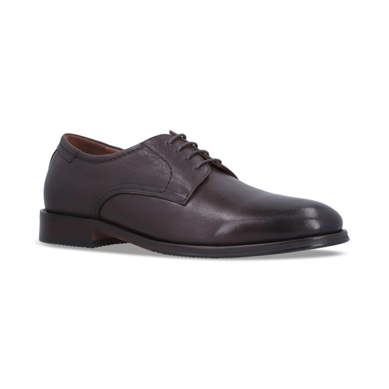 ZAPATOS HOMBRE CUERO REDDANS-0-02 CAFE - 1