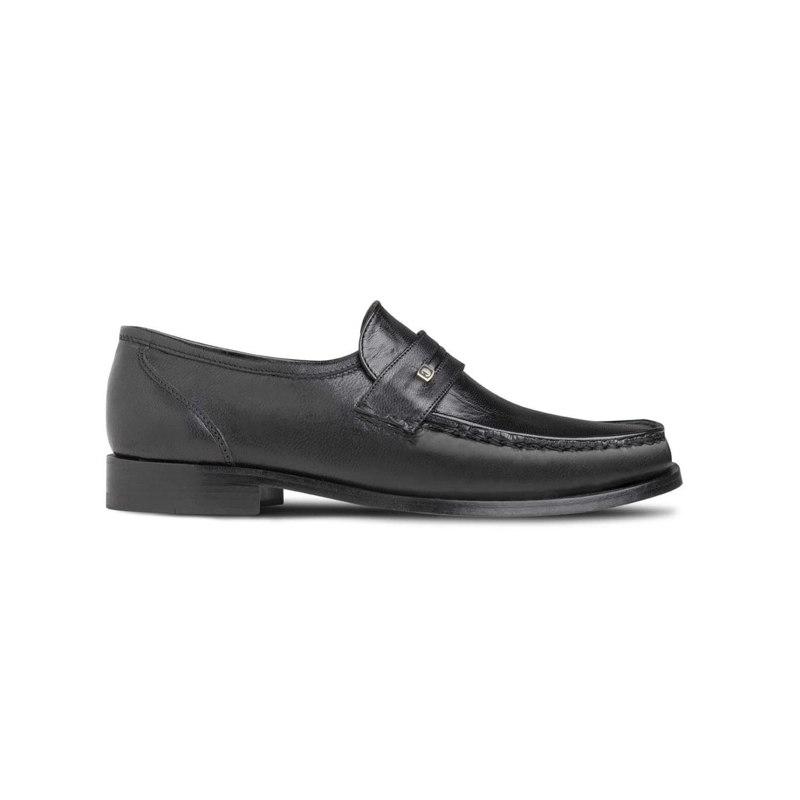 MOCASINES TUBULAR CUERO CABRITILLA HOMBRE SUELA DE CUERO CAB-3-32 NEGRO ['CUERO'] - 2