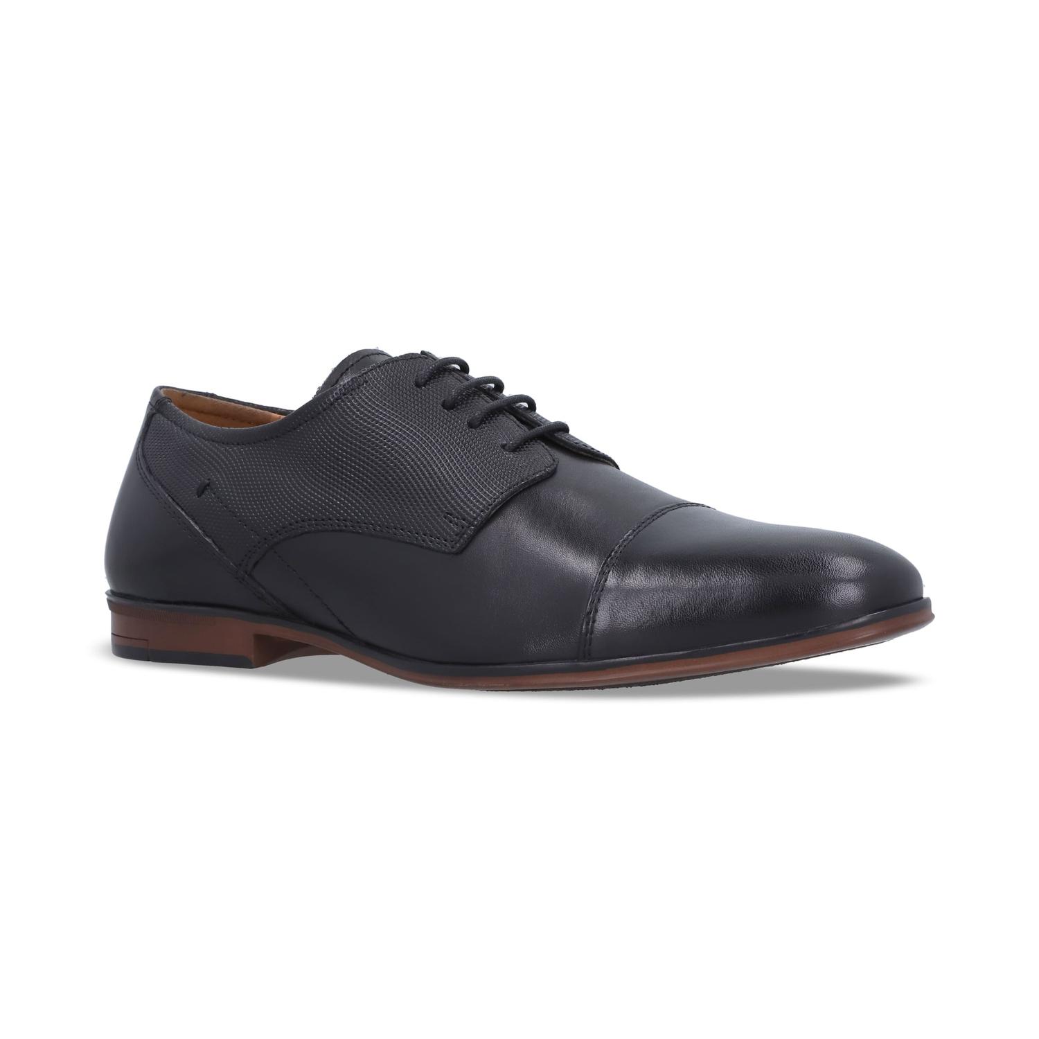 ZAPATOS HOMBRE CUERO RIVOLI-0-01 NEGRO CARDINALE - 1
