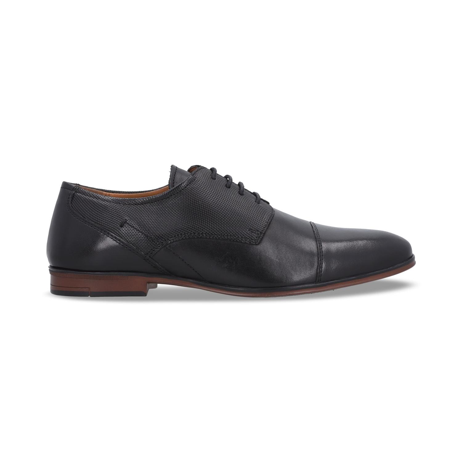 ZAPATOS HOMBRE CUERO RIVOLI-0-01 NEGRO CARDINALE - 2