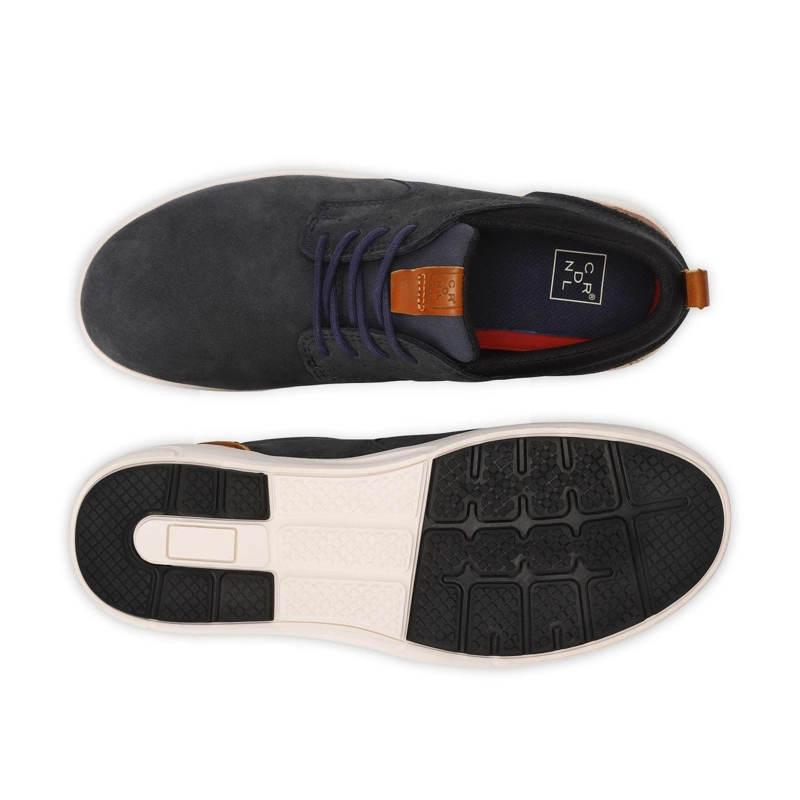 ZAPATOS HOMBRE CUERO ARONA-0-01 AZUL - 3
