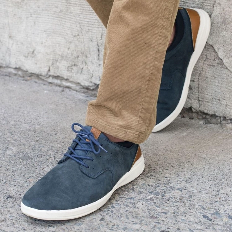 ZAPATOS HOMBRE CUERO ARONA-0-01 AZUL - 4
