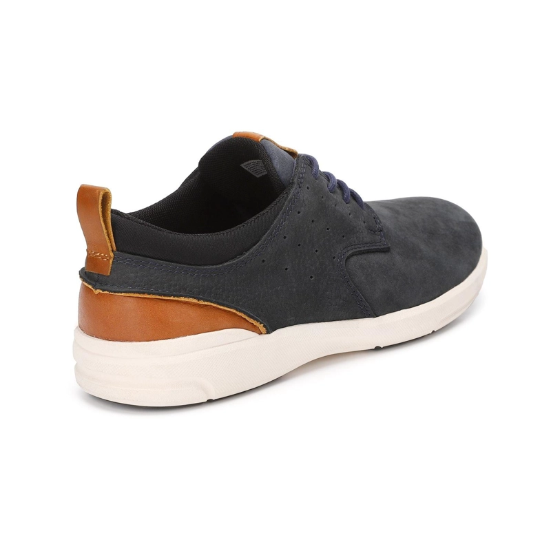 ZAPATOS HOMBRE CUERO ARONA-0-01 AZUL - 5