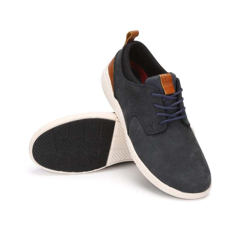 ZAPATOS HOMBRE CUERO ARONA-0-01 AZUL - 7