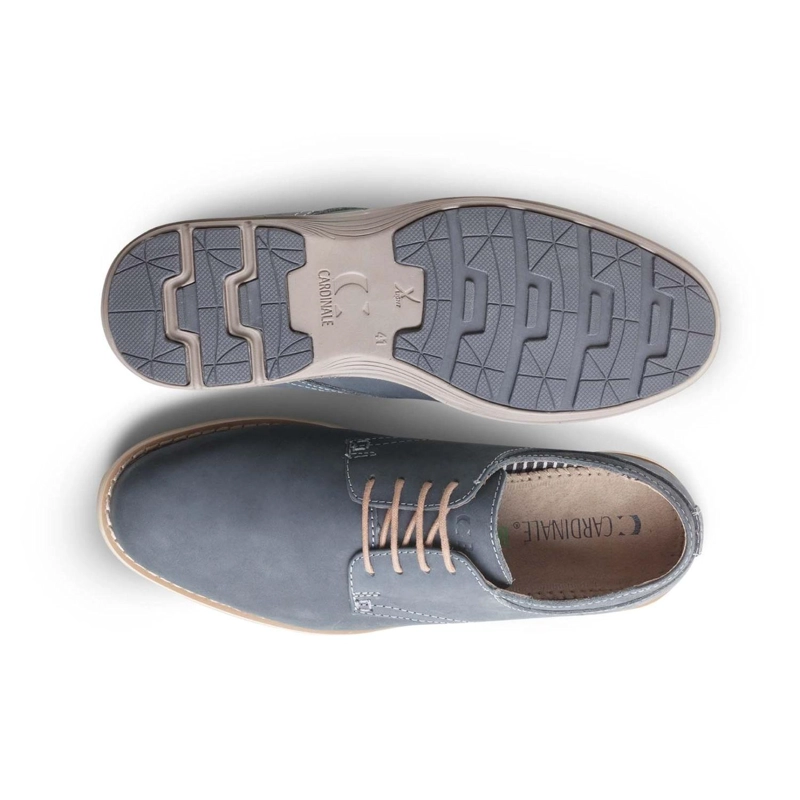ZAPATOS HOMBRE CUERO DOZZA-0-03-NEGRO ['TEXTIL'] - 3