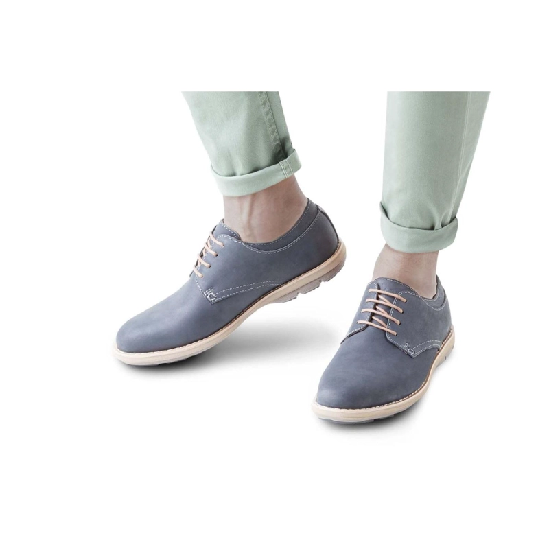 ZAPATOS HOMBRE CUERO DOZZA-0-03-NEGRO ['TEXTIL'] - 4