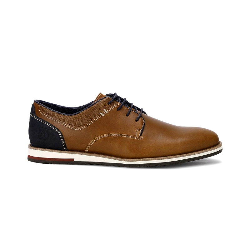 ZAPATOS HOMBRE CUERO SHELFORD-0-04 BRANDY - 2