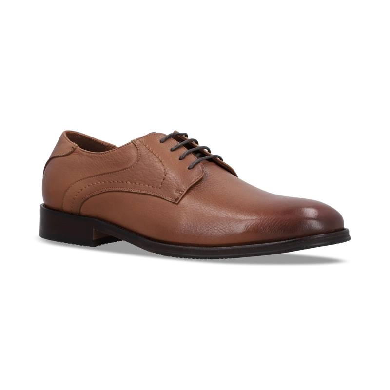 ZAPATOS HOMBRE CUERO REDDANS-0-04 BRANDY - 1