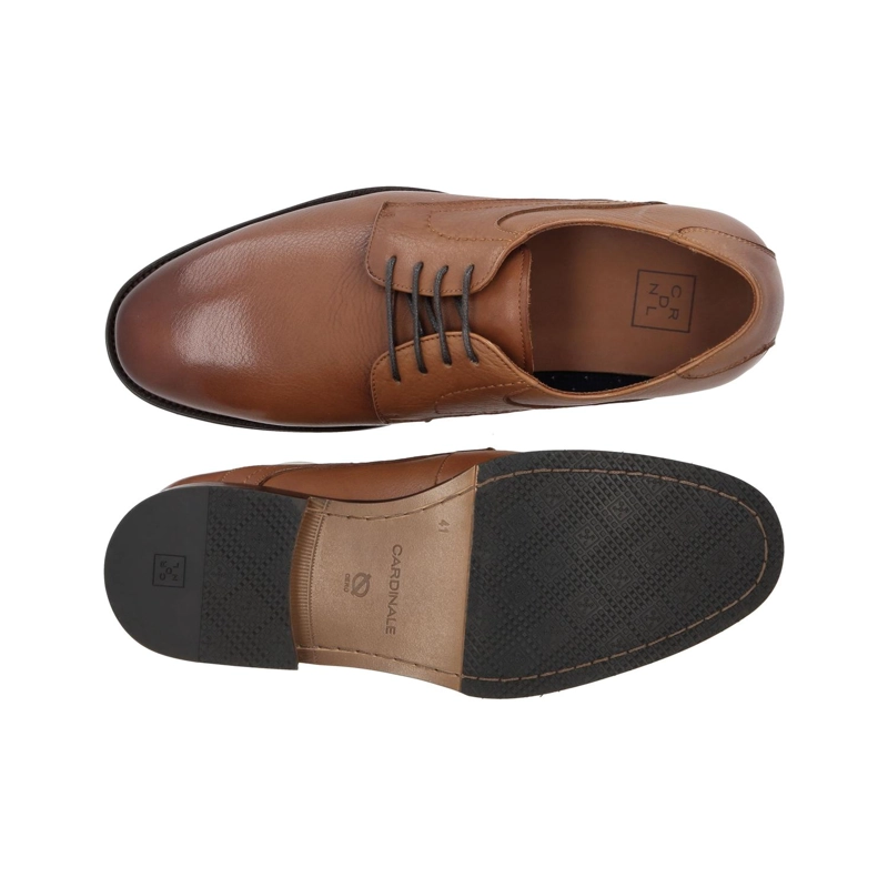 ZAPATOS HOMBRE CUERO REDDANS-0-04 BRANDY - 3