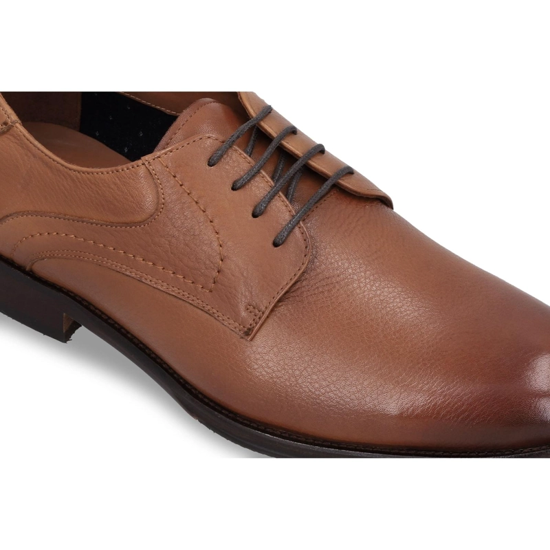 ZAPATOS HOMBRE CUERO REDDANS-0-04 BRANDY - 4