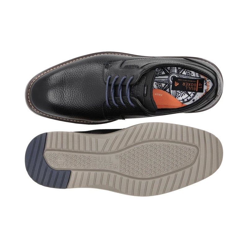 ZAPATOS HOMBRE CUERO CRIEFF-0-30 NEGRO BULLBOXER ['TEXTIL'] - 3