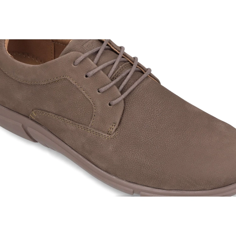 ZAPATOS HOMBRE CUERO CIBELES-0-06 CAFE  ['TEXTIL'] - 4