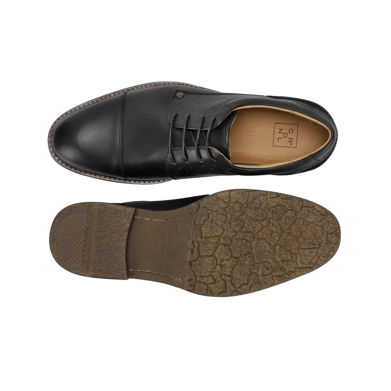 ZAPATOS HOMBRE CUERO CORKTOWN-0-02 NEGRO - 3