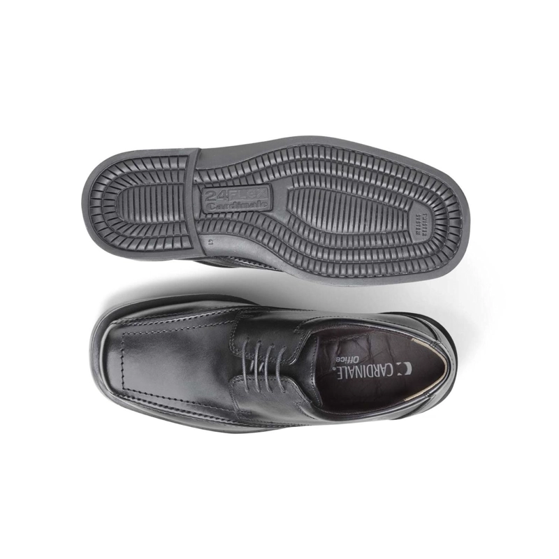 ZAPATOS HOMBRE CUERO 24 FLEX TWISTER-0-70-NEGRO - 3