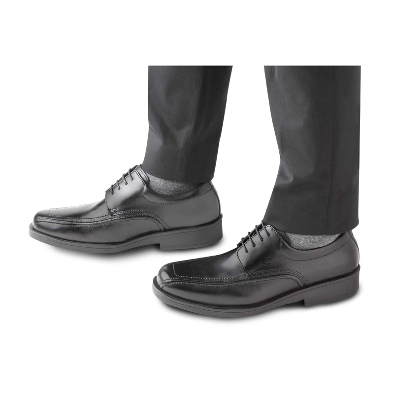 ZAPATOS HOMBRE CUERO 24 FLEX TWISTER-0-70-NEGRO - 4