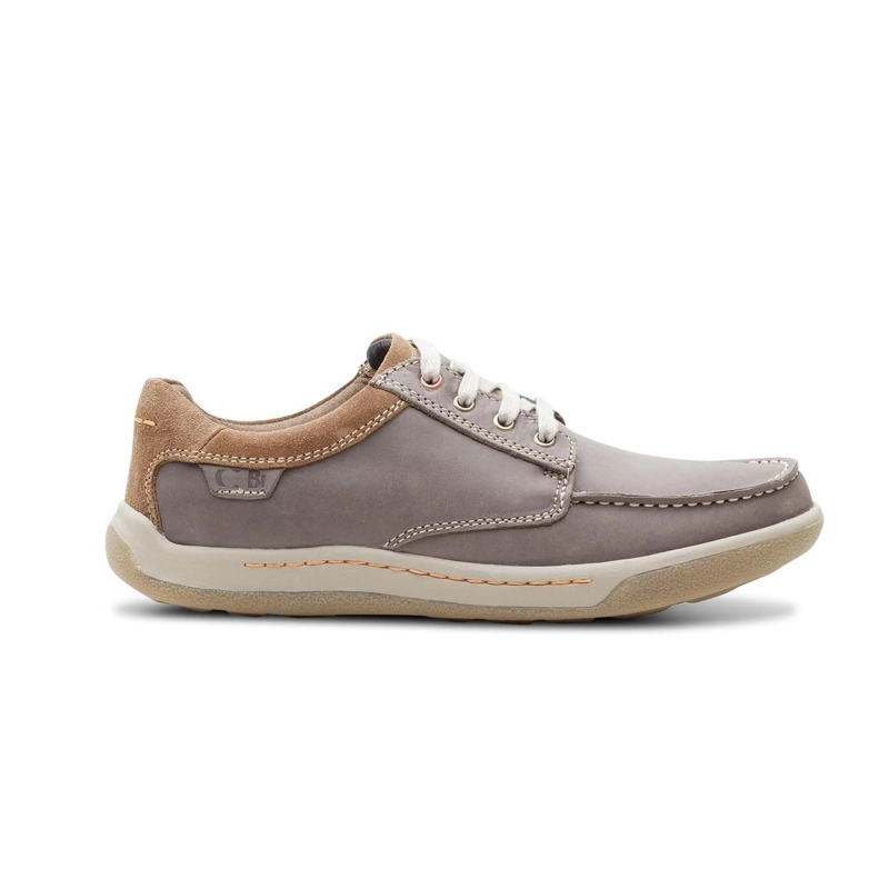 ZAPATOS HOMBRE CUERO ARNO-0-01-GRIS - 2