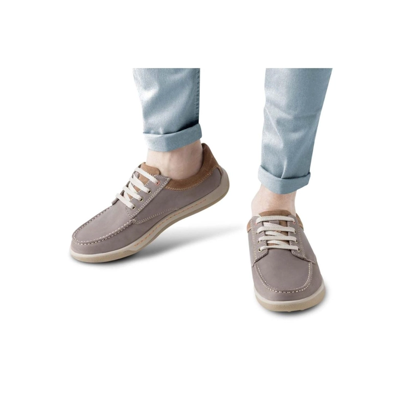 ZAPATOS HOMBRE CUERO ARNO-0-01-GRIS - 4